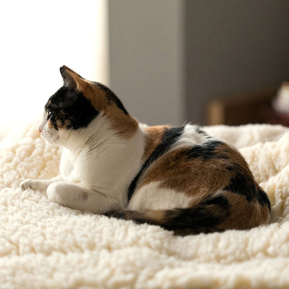 Taxs™ Ultra-Dense Fleece Mat Cushion - Washable Seamless Travel Bed for Cats & Dogs
