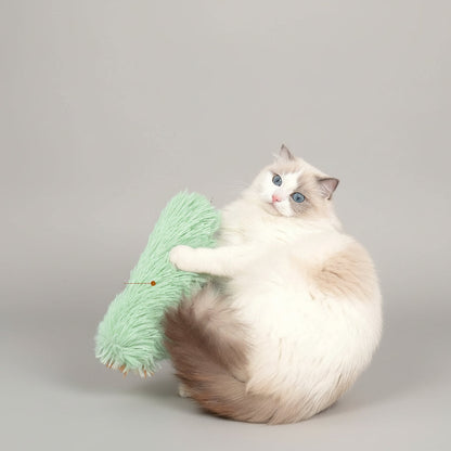 Taxs™ Interactive Catnip Plush Strip Pillow - Insured Pet Exercise & Play Toy