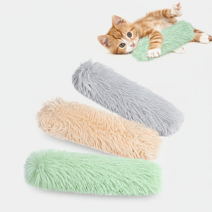 Taxs™ Interactive Catnip Plush Strip Pillow - Insured Pet Exercise & Play Toy